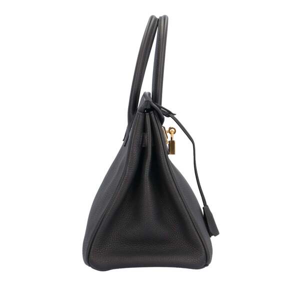 Hermes Pre-owned Hermès Birkin 30 handbag, Togo black, women's. - Picture 4 of 10